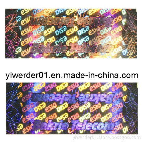Hot Stamping Film Hologram Customized Printing (H-095)